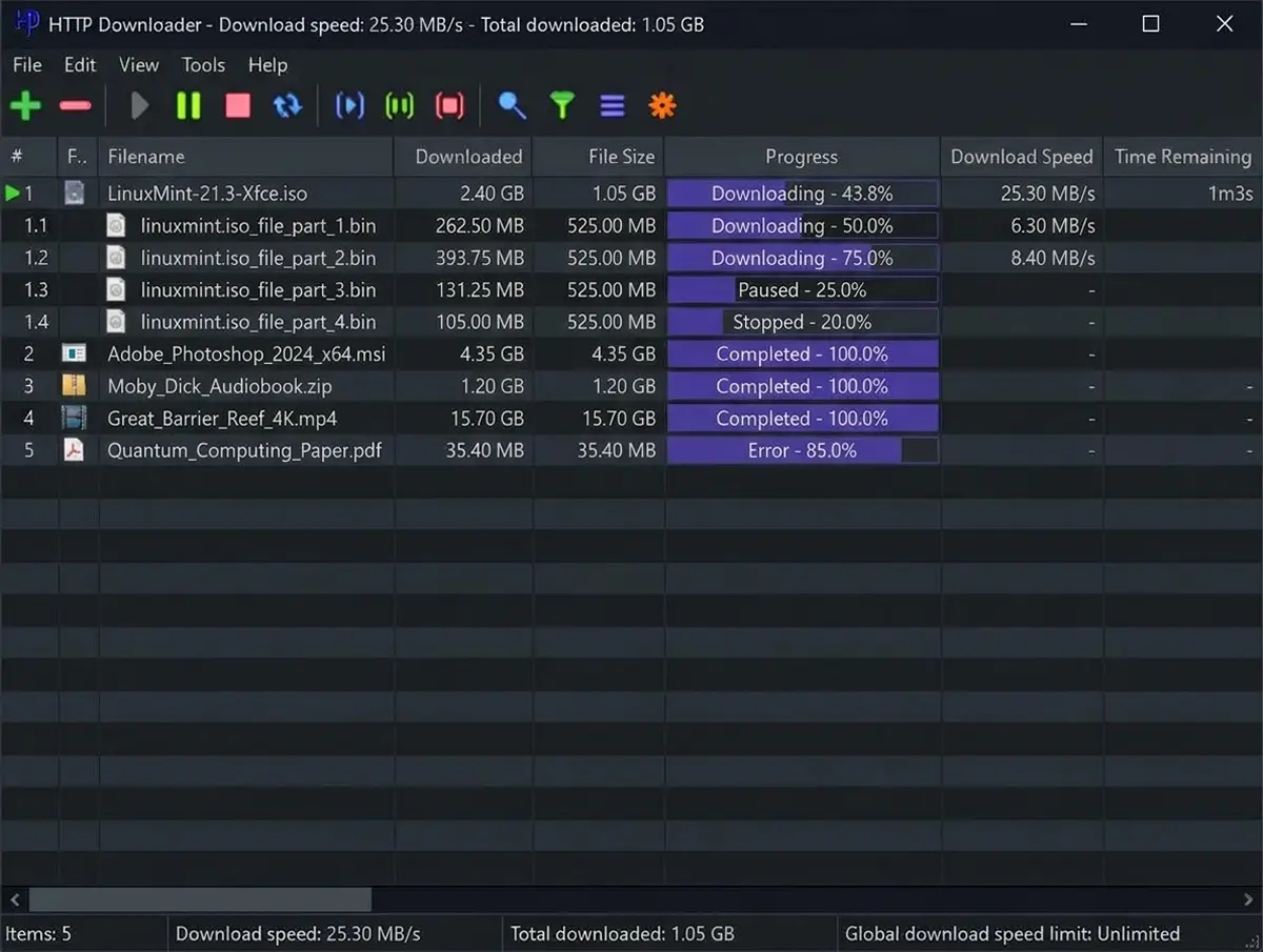 HTTP Downloader