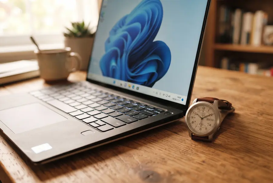Ρολόι της γραμμής εργασιών των Windows που δείχνει λάθος ώρα και ημερομηνία